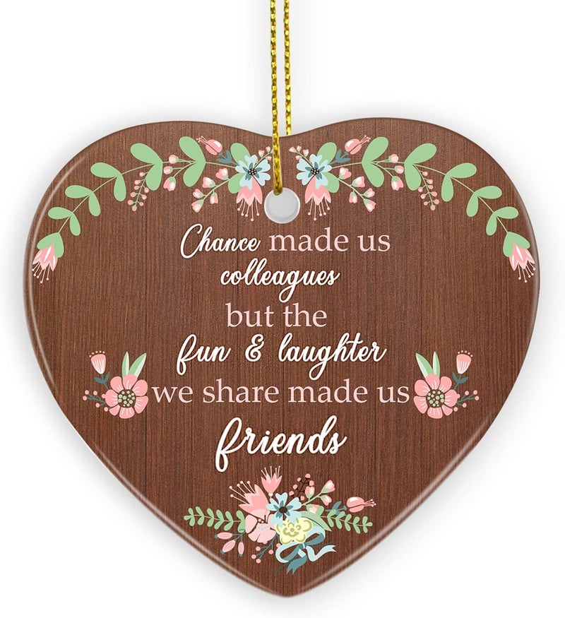 Jocidea Friend Gifts for Women, Christmas Ornaments for Friend Gift for Your Friend Thinking of You Gifts for Best Friend Friendship Gifts for Women Bridesmaid Proposal Gifts Friend - Image 1